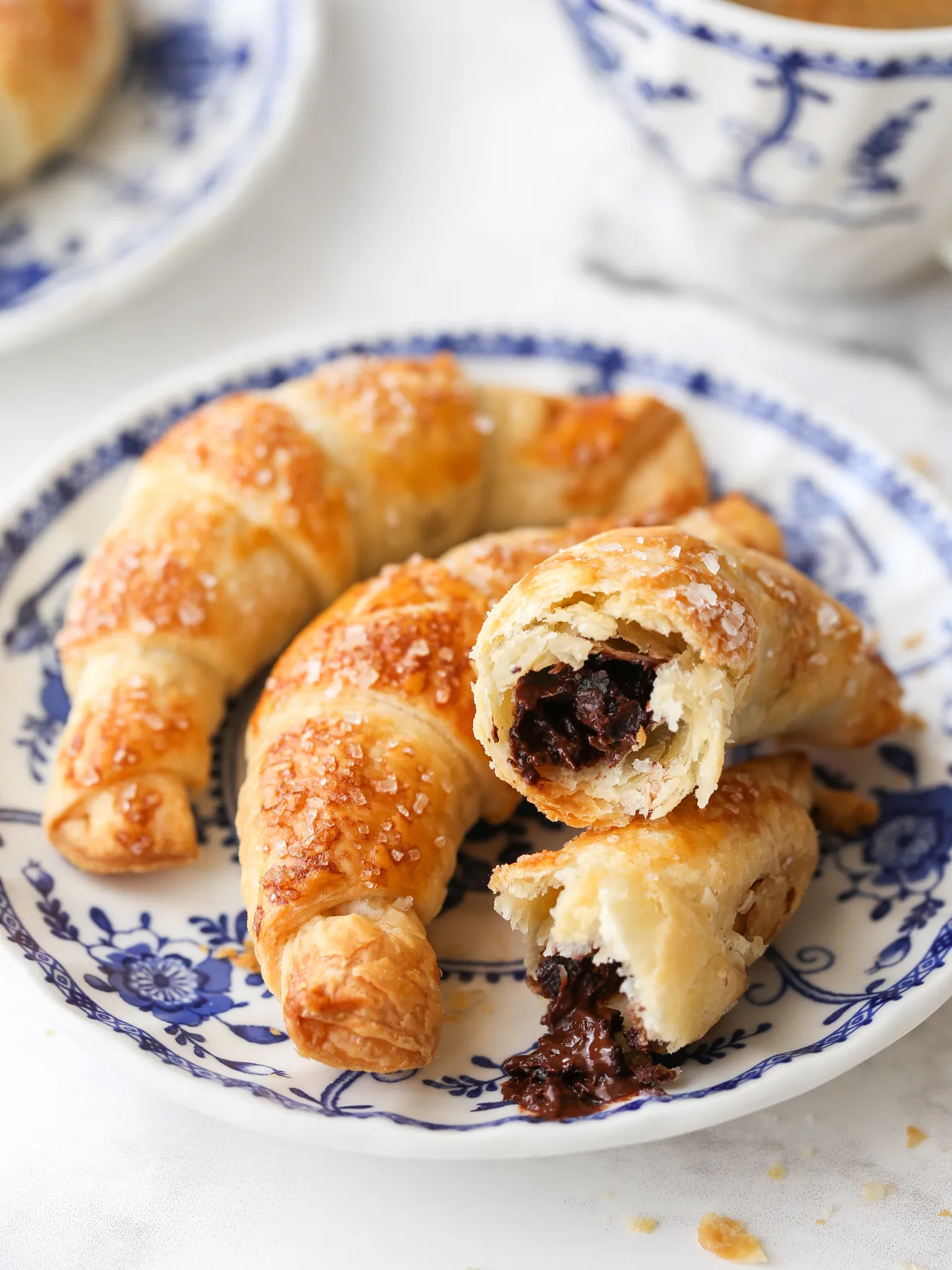 Puff Pastry Chocolate Croissaints