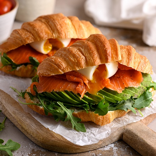 Smoked Salmon Croissant